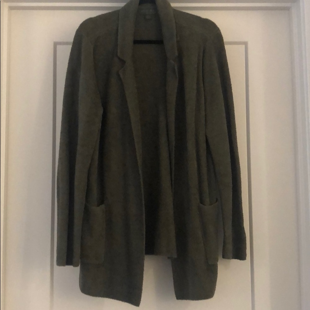 Cozy blazer cut cardigan